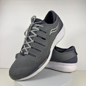 Saucony Versafoam Mens Running Shoes Gray Mesh Lightweight Comfort US 13